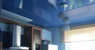 Натяжной потолок на кухню Альметьевск, цена от 6385 руб.