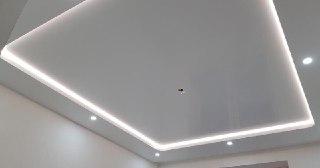Светодиодные натяжные потолки Альметьевск, цена от 1571 руб.